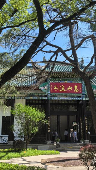 Wuhan Zhiyin ancient charm Guqin Terrace visit | Guide's detailed explanation, ancient costume dressing experience tour
