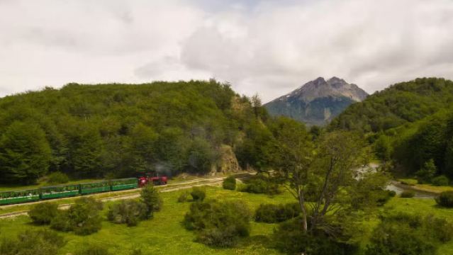 Département d'Ushuaïa en Argentine : Parc national Tierra del Fuego + Croisière dans le canal Beagle avec billet de train inclus