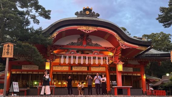 Berlepas dari Kyoto/Osaka - Kinkakuji & Kiyomizudera & Kuil Fushimi Inari Taisha [tidak termasuk tiket]