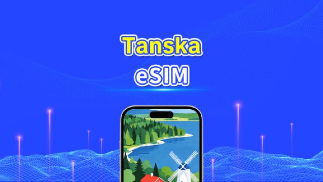 Tanska eSIM | Nopea nettiyhteys | 5G/4G | Päiväpaketti/datapaketti | 24 tuntia | 1–30 päivää | QR-koodi