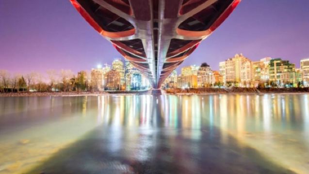 加拿大卡爾加里和平橋+加拿大皇家蒂勒爾博物館【中文司機】