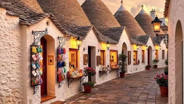 From Bari, Italy: Alberobello and Matera - mushroom village and city of history
