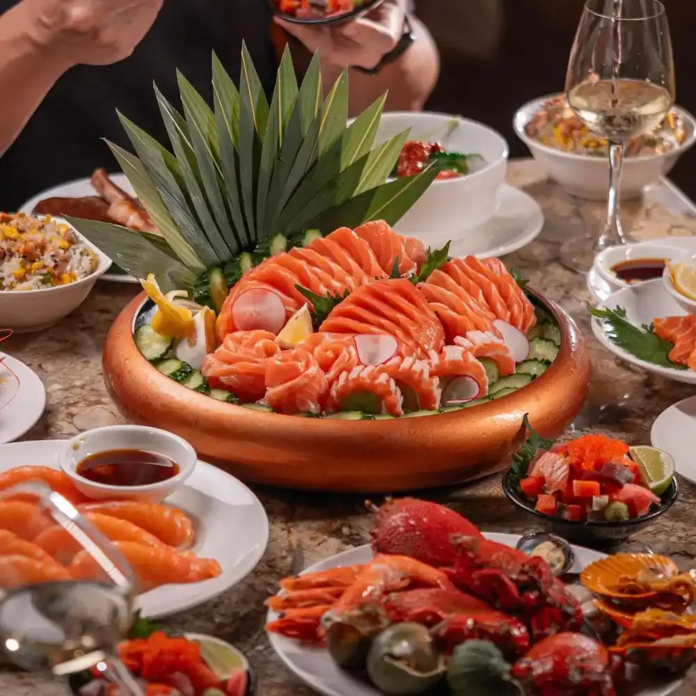 Shenzhen jw marriott hotel | Cafe Chinois seafood buffet western