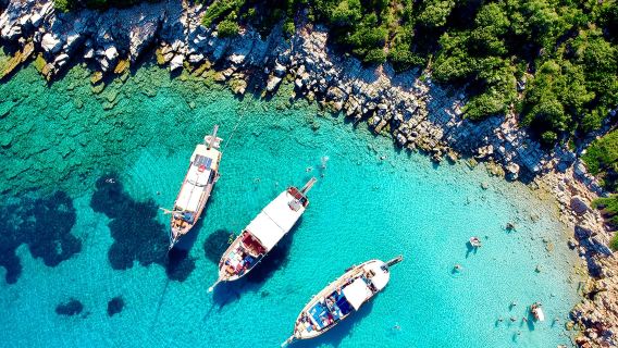 Fethiye Vlindervallei Boottocht in Ölüdeniz