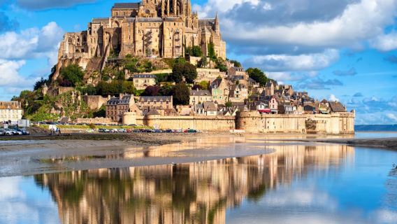 Berlepas dari Paris - Tamat di Mont Saint-Michel | Lawatan Sehari Mendalam dengan Sewaan Peribadi ke Tapak Warisan Dunia [Tiket Masuk Tidak Termasuk]