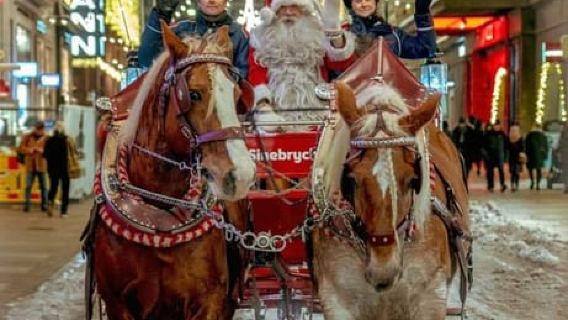 ヘルシンキ：クリスマスウォーキングツアーとマーケット訪問