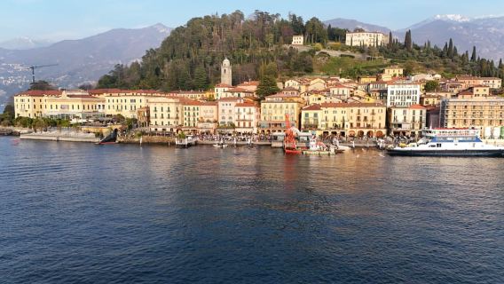 From Como: Bellagio Boat Tour & Star Wars Villa