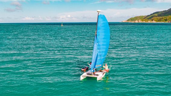 海南三亞海棠灣後海帆船出海體驗【專業船長保駕護航+可選帆船教學體驗課】