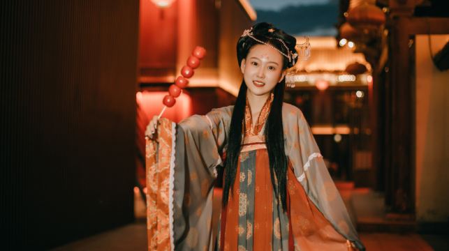 西安Trip Moments【大唐不夜城南歌精品款漢服任選，套餐內一價全包，無隱形消費】