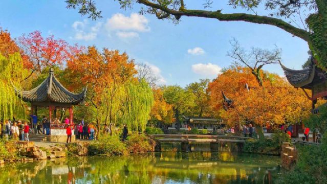Half-day guide for Humble Administrator's Garden (Zhuozheng Garden) + Lion Grove Garden (Shizilin Garden)|Admission tickets can be booked on your behalf