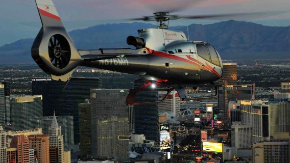 Las Vegas: Food Tour + Helicopter Ride