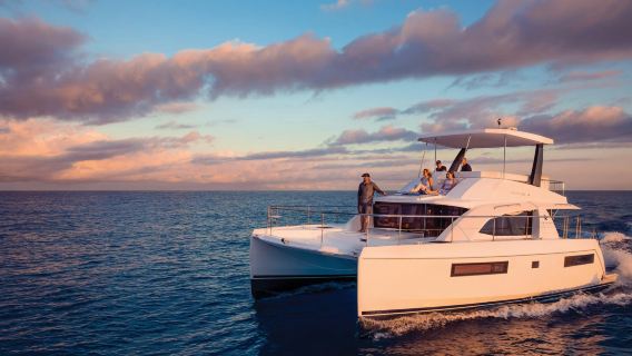 Rhodes: All-Inclusive Sunset Cruise on Power Catamaran "Boss"