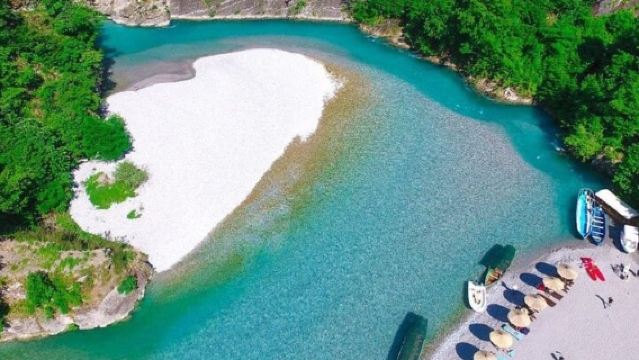 From Tirana/Durres/Golem: Shala River and Komani Lake Day Trip