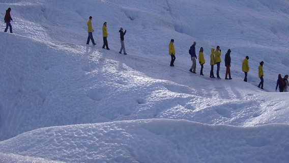 Escursione sul ghiacciaio Perito Moreno in Argentina