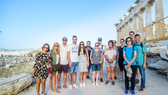Athènes : visite à pied de l'Acropole avec un guide français