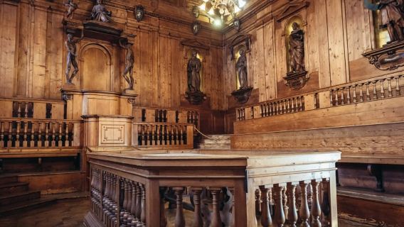 Bologna: percutian berkumpulan berpandu Archiginnasio