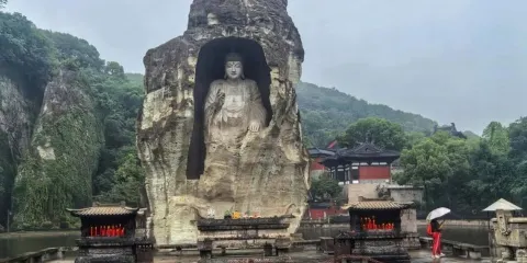 紹興柯岩風景區+鑒湖+魯鎮純玩半日遊【可選10人小團/獨立包團】