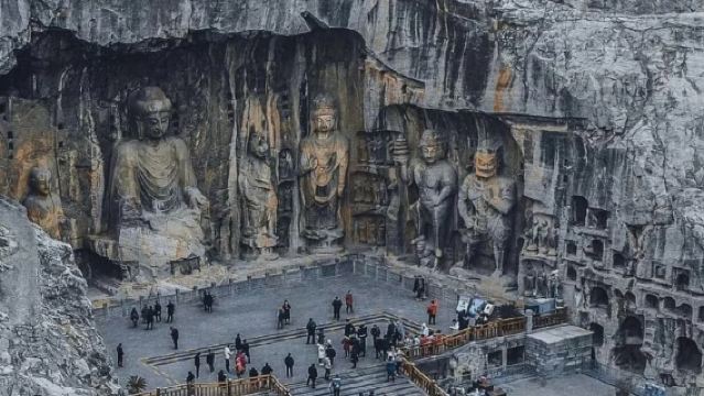 Lawatan Sehari ke Gua Longmen dan Kuil Shaolin [Termasuk penerangan berpandu / Jemputan dalam bandar / Tiada beli-belan]