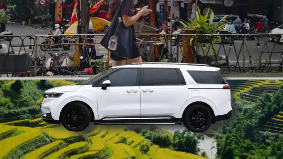 北ベトナムの必見スポット | ハノイからサパへのプライベート送迎:快適な専用車で山間の街まで直行