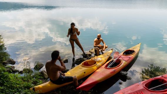 Rom: Tasik Popes, Lawatan Kayak & Pizza Rom