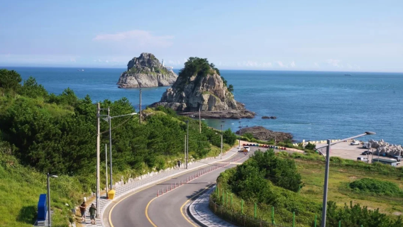 韓國釜山五六島+太宗台+甘川文化村+龍頭山公園+釜山塔一日遊