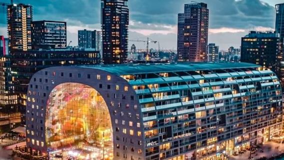 荷蘭鹿特丹+代爾夫特+斯赫弗寧恩海灘包車一日遊