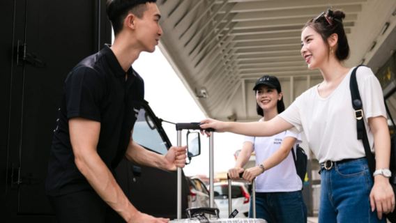 Servizio di trasporto bagagli all'aeroporto di Shanghai