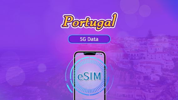 Portugal | 5G/4G eSIM | Total Package | 24H Billing | 7-30 days | QR code