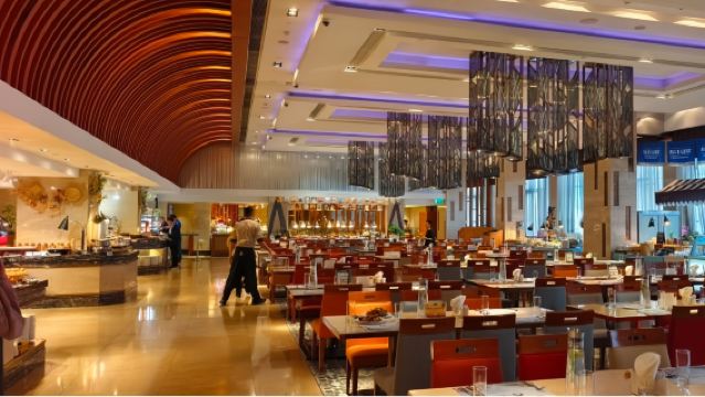 Buffet de mariscos en el Hotel Fortuna de Macao - Almuerzo/Cena