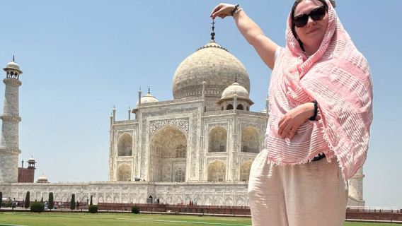 Tour al Taj Mahal da Delhi con auto