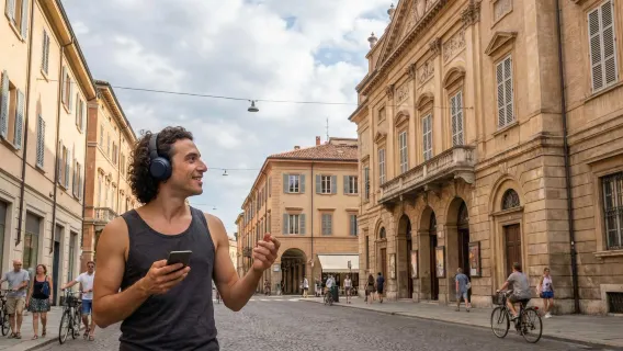 Reggio Emilia: Tour con audioguía de los principales atractivos: Tesoros culturales y arquitectura histórica