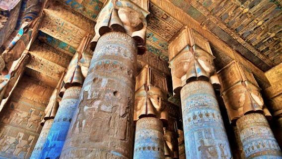 Guided tour to Dendera temple and felucca cruise with lunch from Luxor