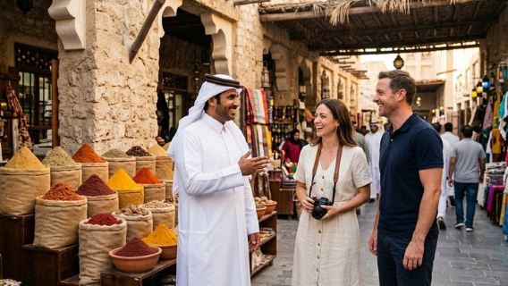 Doha: Tour por la ciudad en escala: Recogida en el aeropuerto y principales atracciones