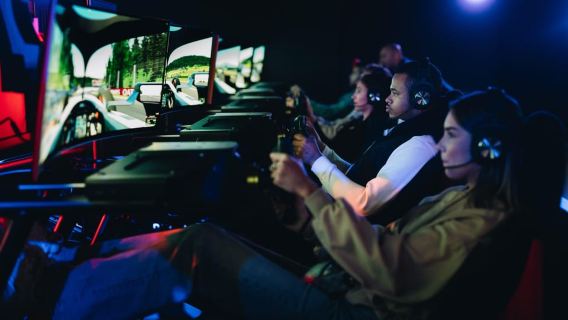 Amsterdam: Racing Experience at A'DAM VR Game Park (no VR)