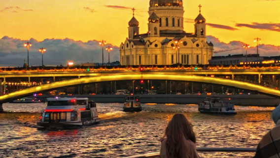 Russia Moscow - Sungai Moscow - Taman Gorky - Sewaan Peribadi Bahasa Cina - Tanpa Risau
