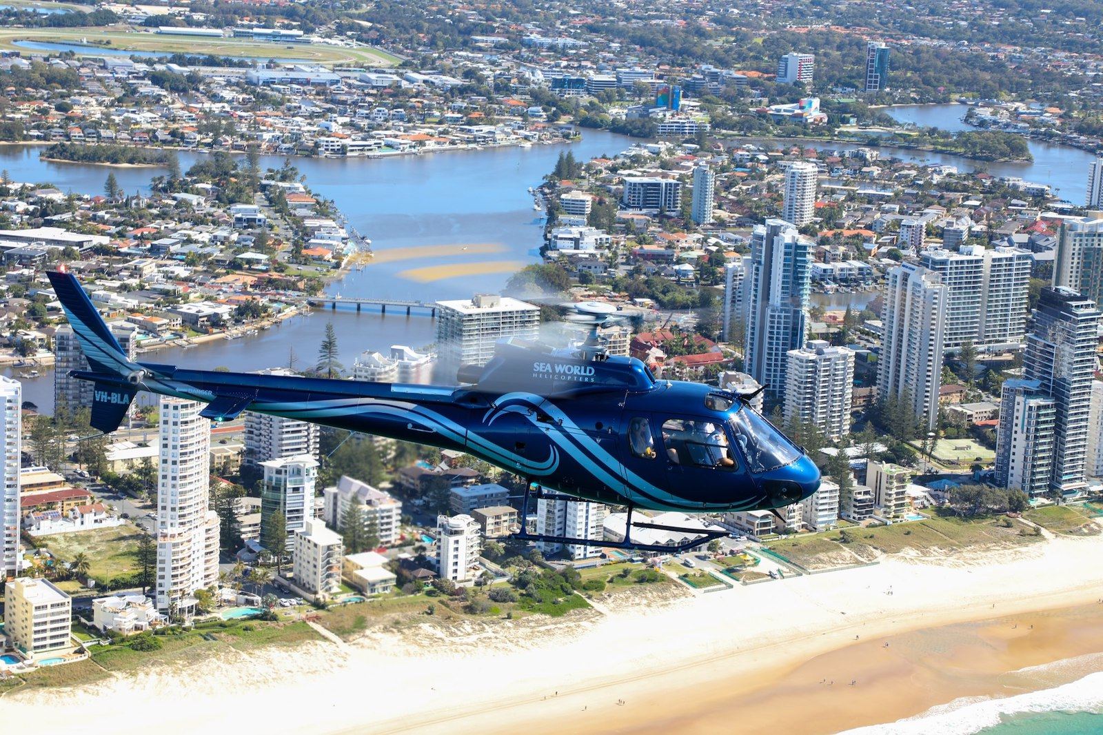 Gold Coast Sea World sightseeing flight (5 min/10 min/15 min)