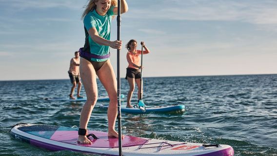 Paddleboarding in Port City