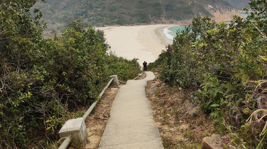 破邊洲＋麥理浩徑第二段徒步來回1日：破邊洲、水庫大壩、浪茄灣