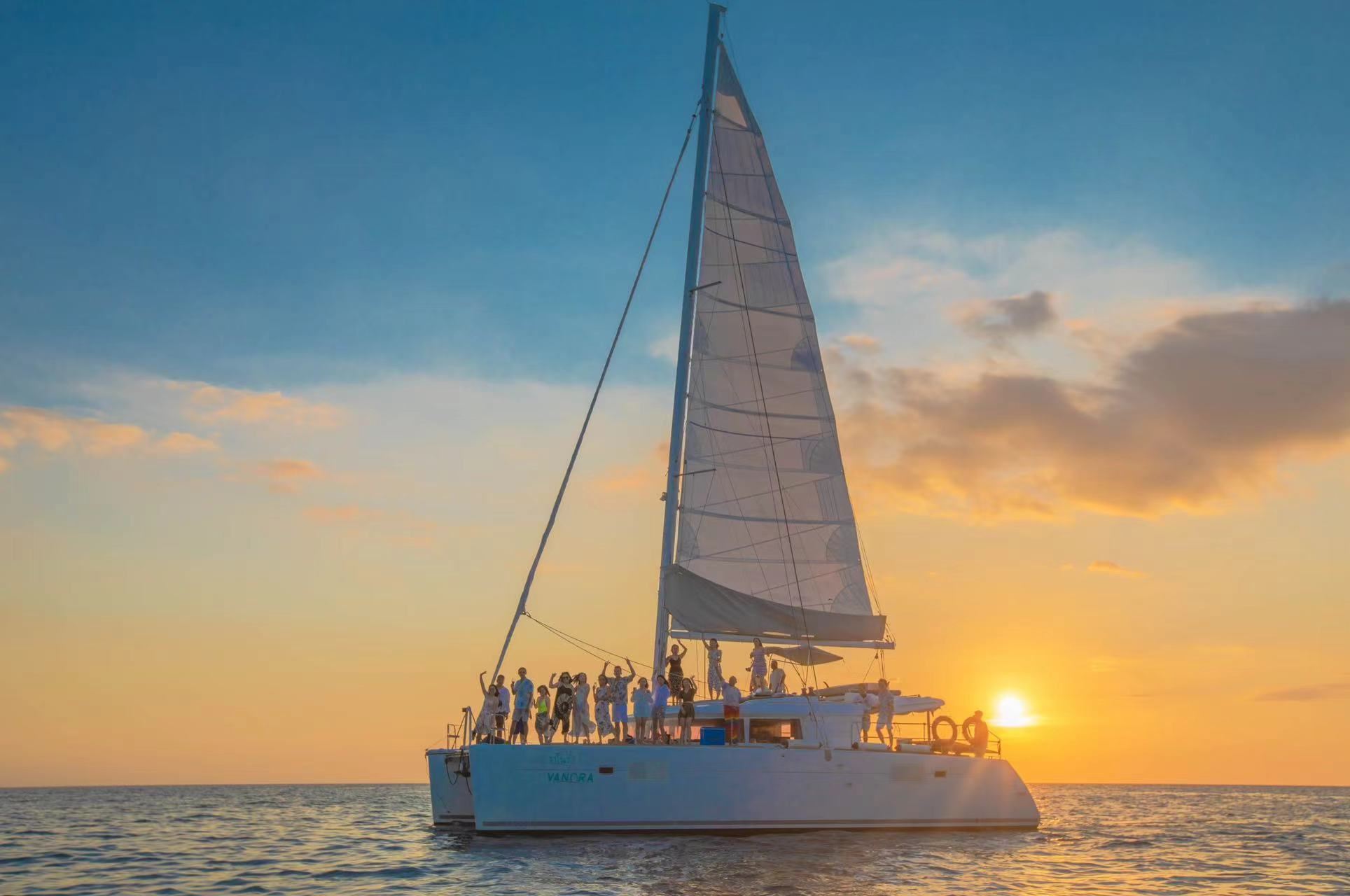 Departing from Koh Lipe: Catamaran Sailing Boat Sea Tour|Optional sunset cruise and snorkeling day tour