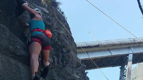Half-Day Private Rock Climbing in Canton Baños