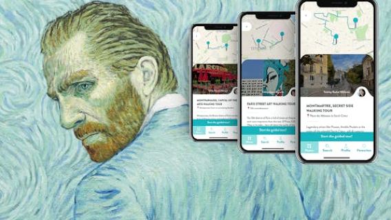 Best of Artists in Paris, 3 audioguided tours on your smartphone