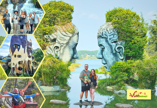 Da Lat: Half-Day Morning Highlights - Datanla + Clay Tunnel + Crazy House