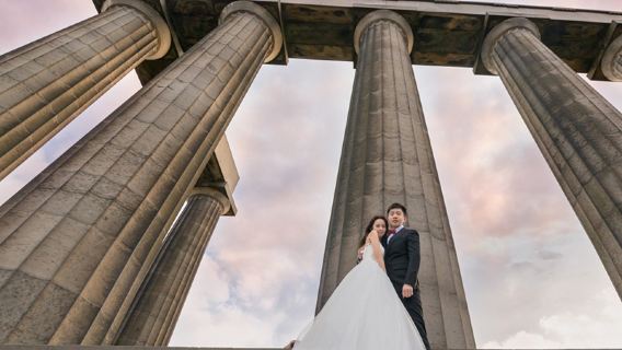 Fotografi perjalanan Edinburgh, Inggris[Gaun Pengantin Global UK Edinburgh Fotografer York Manchester City paket Pernikahan Pemotretan Perjalanan Pemotretan]