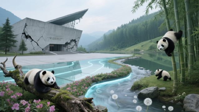 臥龍神樹坪熊貓基地+512紀念館【2-8人獨立團/含門票】