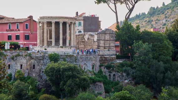 Tívoli: entrada a Villa Gregoriana