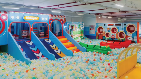 Детская игровая площадка Kiztopia в торговом центре Mid Valley City, Малайзия