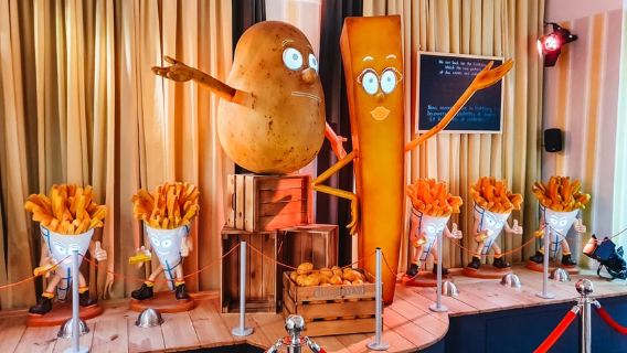 Brügge: Eintrittskarte für das Frietmuseum