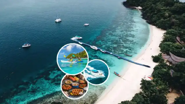 普吉島：香蕉海灘快艇島體驗（含午餐）