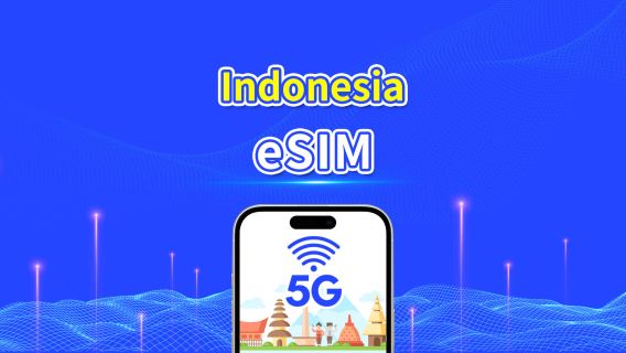 eSIM Indonesia | 5G/4G | Gói dữ liệu hàng ngày/tổng | 1-30 ngày | Hóa đơn theo ngày tự nhiên | mã QR