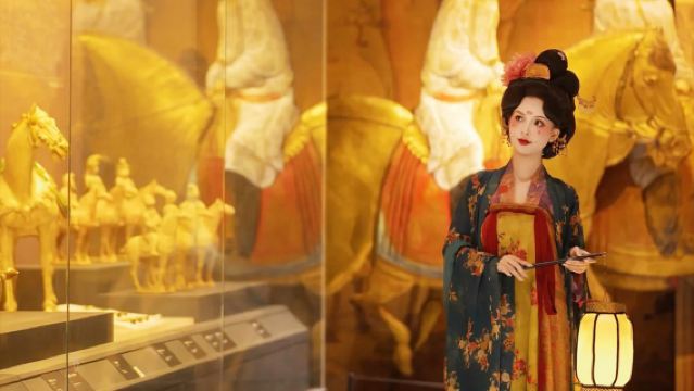 陝西歴史博物館チケット 半日ツアー【専門ガイド独立解説・深さ2.5時間・ワイヤレスイヤホン付き】